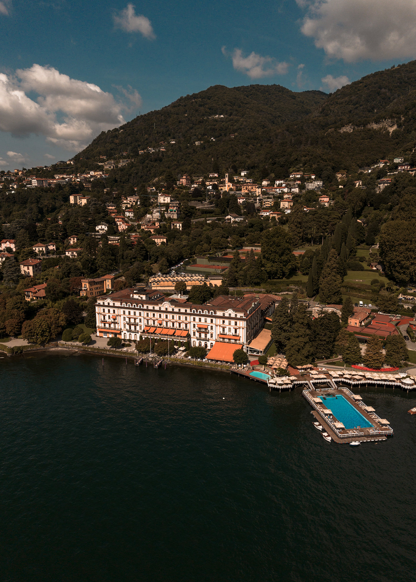 Villa d’Este wedding preparations on Lake Como