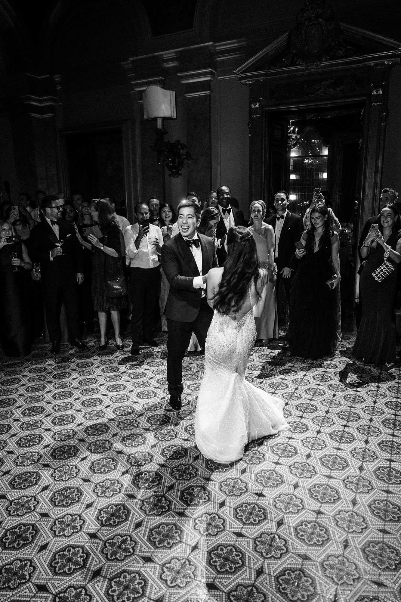 First dance at Villa Erba