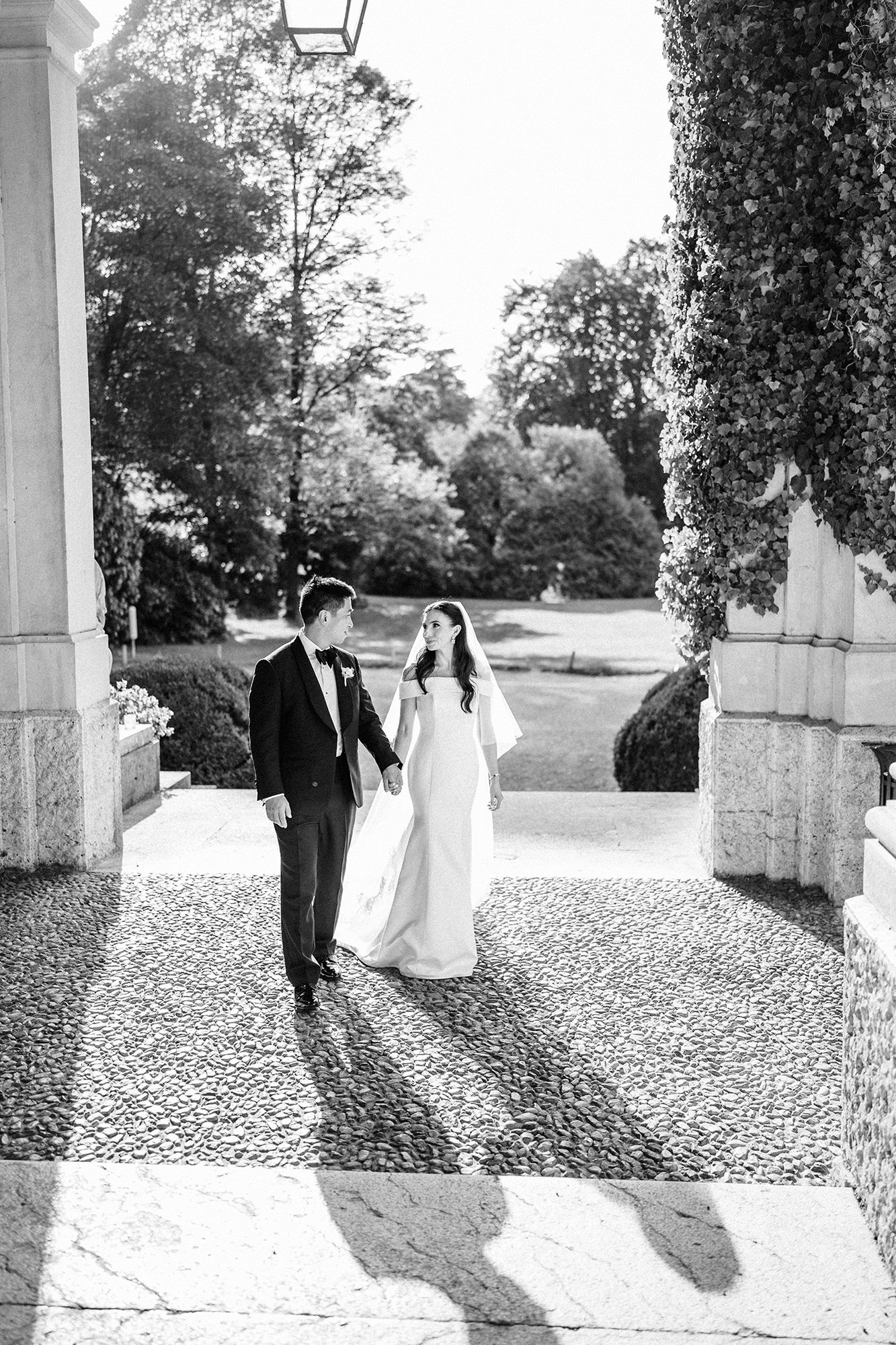 Portrait session at Villa Erba